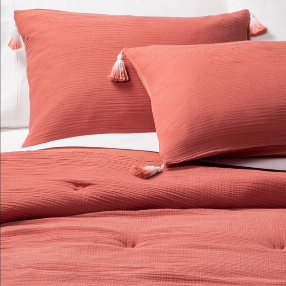 Opalhouse Bedding Opalhouse Cotton Gauze Comforter Set Poshmark